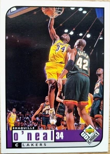 1998-99 Upper Deck UD Choice #68 Shaquille O'Neal - Lakers - Picture 1 of 2