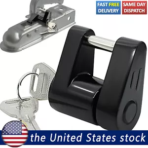 Trailer Hitch Coupler Lock Pin Dia 1/4" Span 3/4" Tow Ball Car Truck Boat RV - Picture 1 of 9
