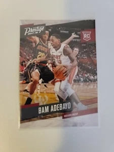 2017-18 Panini Prestige #164 Bam Adebayo RC Rookie Miami Heat - Picture 1 of 2
