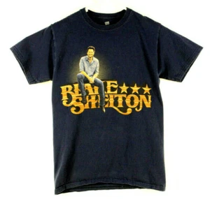 Blake Shelton Well Lit & Amplified Tour 2012 T Shirt Blue Size S - Picture 1 of 4