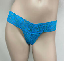 Pack of Three in Size Medium of New Low-Cut Lace No-Show Thongs