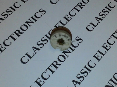Heathkit Tram Browning Erie E8-50E Trimmer Capacitor 8-50pF Wire Terminals