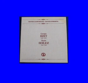 Grands Compositeurs Grands Interprètes Volume 7, Bizet Berlioz 1986 4 Cassettes - Picture 1 of 2