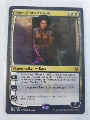 MTG Kaya, Ghost Assassin Conspiracy 2: Take the Crown 075/221 Regular Mythic - Image 1 of 2