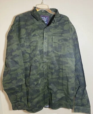 Black Smith Unbreakable Brand Men's Button Down Camo Shirt Size 3XL NEW! - Image 1 of 4