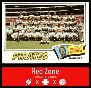 1977 Topps - #354 Pittsburgh Pirates / Chuck Tanner EX - Picture 1 of 2