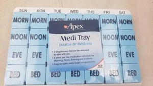 Medi Tray 7 Day Pill Organizer 70027L - Picture 1 of 4