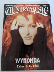 Country Music Magazine March/April 1996 Wynonna Rider Cover