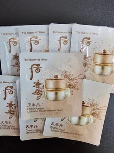 The History of Whoo Cheonyuldan Ultimate Crema Regenerativa Muestra 1 ml*40 piezas - Imagen 1 de 4