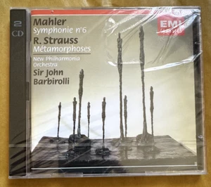 Mahler Symphony No. 6 Strauss Metamorphoses Barbirolli NEW SEALED 2CD - Picture 1 of 2