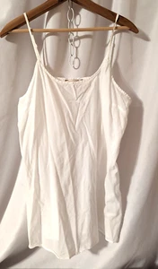 Túnica ajustable semi transparente Soft Surroundings para mujer blanca talla XL - Imagen 1 de 12
