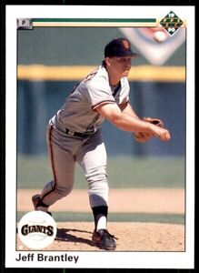 1990 Upper Deck Jeff Brantley Baseball Cards #358