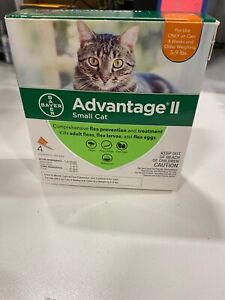 Bayer Advantage Ii Flea & Lice Control for Small Cats 5-9 Lbs 4 Monthly Doses