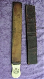 Rarer  alter Rasiermesser - Schärfer aus Adelsbesitz 19 Jahrhundert - Bild 1 von 7