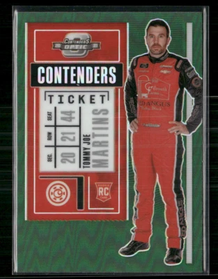 Tommy Joe Martins 2021 Chronicles Contenders Optic Green Prizm #14 - Image 1 of 2