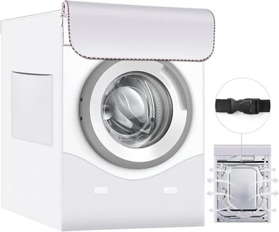 Copertura Lavatrice Coprilavatrice da Esterno Argento Esterni Impermeabile - Immagine 1 di 4