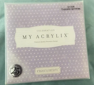 Close To My Heart ~My Acrlix Stempelset~D1336 Cupcake Streusel~gebraucht~ - Bild 1 von 3