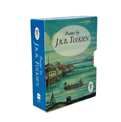 Poems by J.R.R. Tolkien, HarperCollins box set, 1993 1st impression. Miniature. - Image 1 of 4