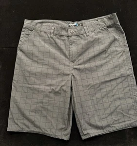 Tony Hawk Herren Skateboard grau kariert Größe 38 Skate Shorts - Bild 1 von 12