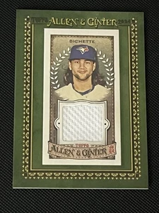 2024 Topps Allen & Ginter Bo Bichette Mini Framed Relics #MFR-BB (MEM) Blue Jays - Picture 1 of 2