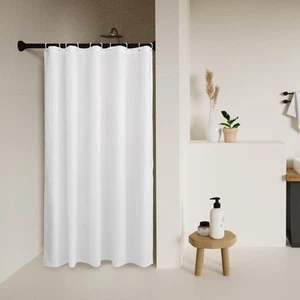 54x78 Sustainable Shower Curtain Liner, Recycled Polyester Material, Eco Frie... - Picture 1 of 8