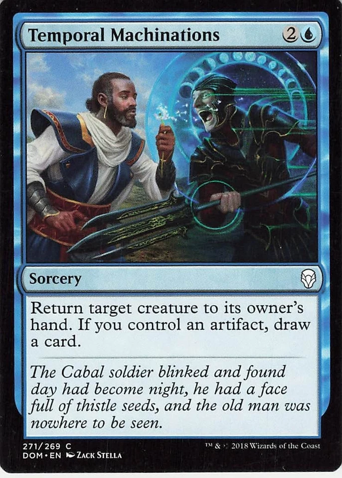 Temporal Machinations Dominaria Regular - Image 1 of 1