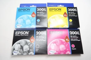 Epson 200XL Black/Magenta/Yellow Ink Cartridge - Picture 1 of 5