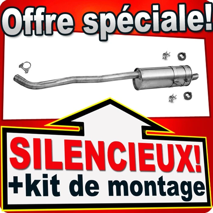 Silencieux Arriere pour BMW 5 (E34) 2.0 520i 24V échappement - Photo 1/1