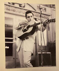 Young Johnny Cash Photo with Guitar 1950 Rockabilly Country B&W Glossy 8x10