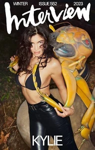 INTERVIEW MAGAZINE -WINTER 2023 -KYLIE JENNER - free US shipping -BRAND NEW - Picture 1 of 1