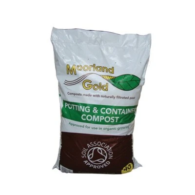 Moorland Gold Potting And Container Compost (40 Litre) Easy to Use Garden By T&M