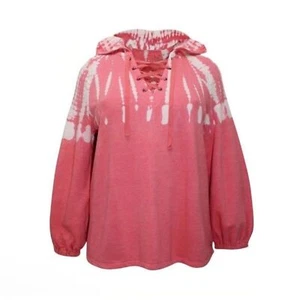 Lane Bryant LIVI Tie Dye Sudadera con Capucha con Cordones Talla 22/24 NUEVA - Imagen 1 de 8