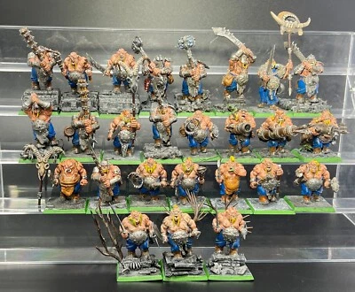 Warhammer Fantasy/Old World: Ogre Kingdoms Army Lot - PAINTED 1000 - 1200 POINTS - Image 1 of 4