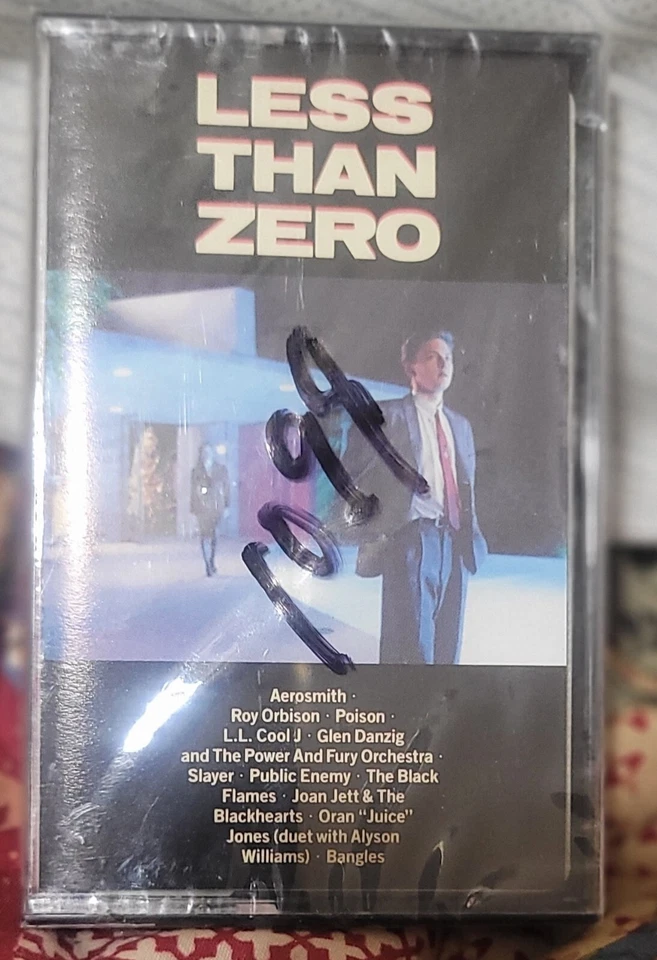 Less Than Zero *soundtrack *cassette tape 1987 *Columbia *CT44042  Sealed   New - Image 1 of 4
