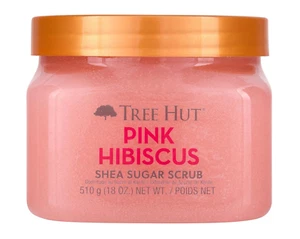 Tree Hut Pink Hibiscus Shea Sugar Scrub Exfoliating Body Scrub Removes Dead, Dry - Picture 1 of 11