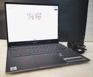 Acer Chromebook Spin 713 i5-10210U 128 GB SSD 8GB RAM 13.5 inch Touchscreen - Picture 1 of 11