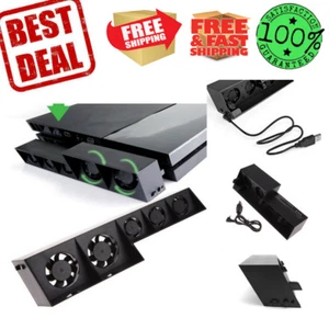PS4 External Cooler Turbo Speed 4 Host Temperature Control Smart Thermostat Fan - Picture 1 of 12