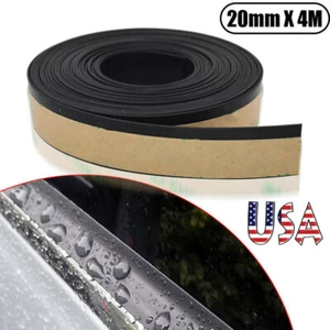 4M Rubber Seal Strip Car Front Rear Side Window Trim Edge Moulding Weatherstrip - Picture 1 of 11