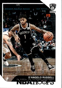 Tarjeta de baloncesto Hoops D'Angelo Russell #98 2018 de los Brooklyn Nets - Imagen 1 de 2
