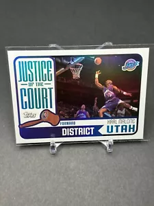 Karl Malone 2003-04 Topps Justice of the Court #JC9 Utah Jazz - Picture 1 of 2