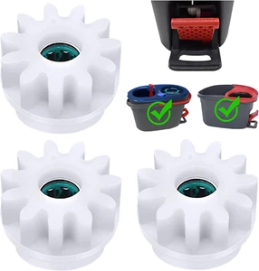 3 Pcs Easy Mop Pedal Broom Spin Replacement One Way Clutch Bearing Bucket - Picture 1 of 12