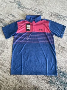 Camisa Under Armour UA para hombre rendimiento bloque de colores precio de venta sugerido por el fabricante 65,00 playoff azul - Imagen 1 de 4