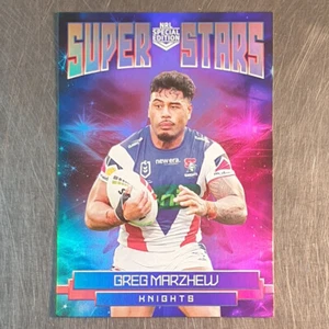 NRL 2024 Special Edition Revolution Super Stars Greg Marzhew Knights Card - Bild 1 von 2