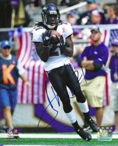 Autographed LARDARIUS WEBB 8X10 Baltimore Ravens Photo with COA - Picture 1 of 1