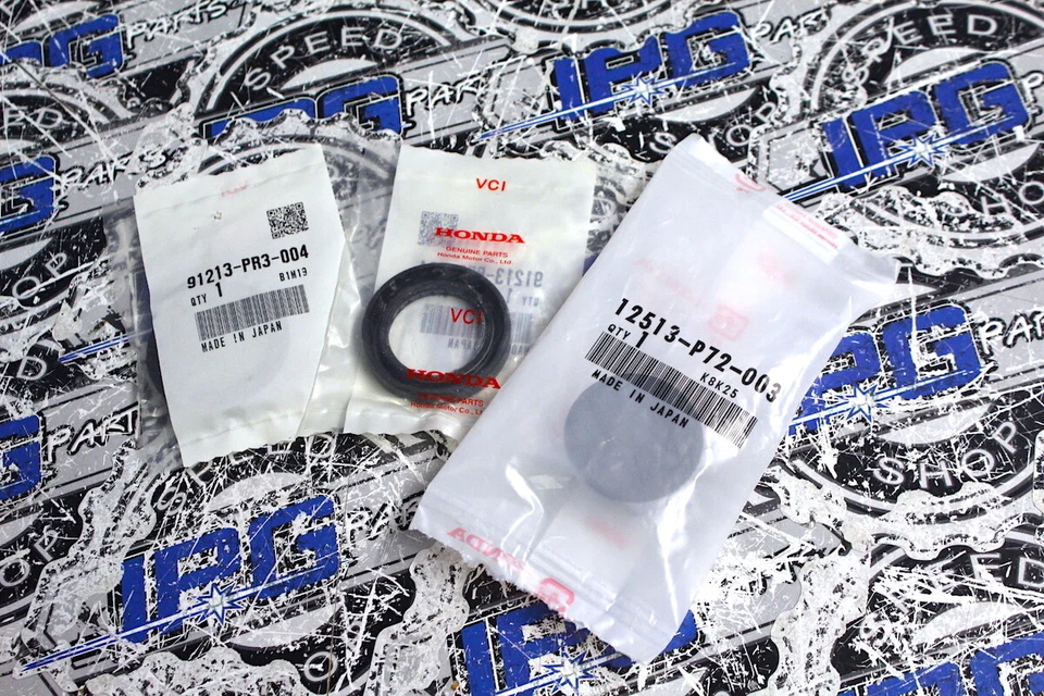 OEM Honda Complete Cam Seal Set For 1999-2000 Honda Civic Si - B16 B16A Engines - Image 1 of 1