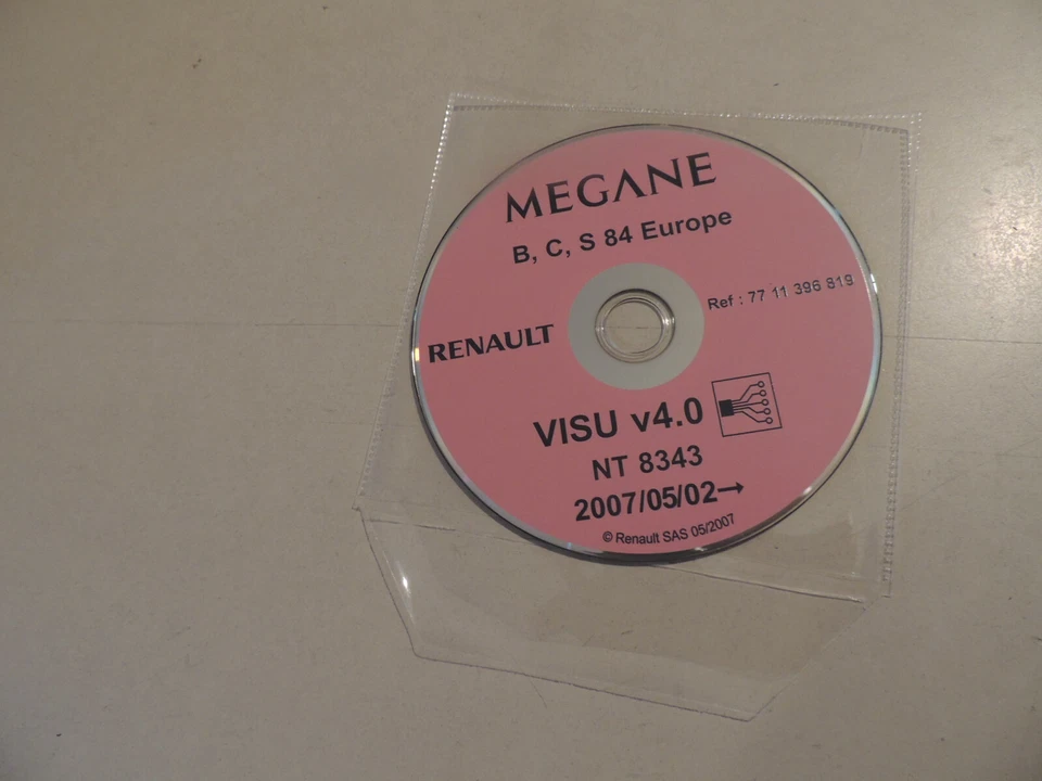 - Renault MEGANE (B C S 84) ab 05.2007 Werkstatthandbuch Schaltpläne - Bild 1 von 1