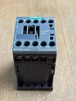 SIEMENS SIRIUS 3RT2016-1AK61 CONTACTOR - Imagem 1 de 4