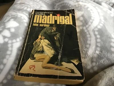 BERKLEY 1712 MADRIGAL by JOHN GARDNER 1st 1969BOYSIE OAKES SPY 007 AUTHOR (D) - Image 1 of 2