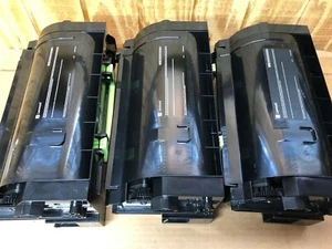 Lot 10) Virgin Lexmark MS821 core empty toner cartridges Genuine OEM FREE SHIP - Picture 1 of 4