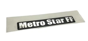 Genuine SPARTAN EMBLEM MODEL NAME "METRO 1897-NN2-003 NEW OEM 1897-NN2-003 - Picture 1 of 4